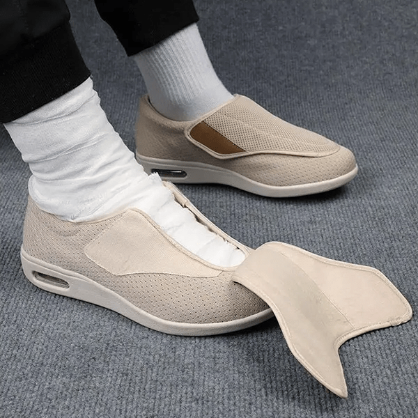 Wandelschoenen Extra Breed Comfortabel Lichtgewicht Casual Sportschoen voor Dagelijks Gebruik Heren Dames | Sulvida