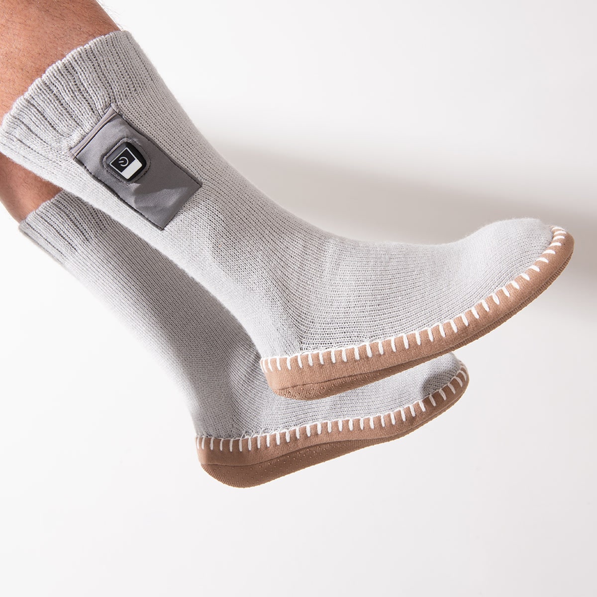 Verwarmde Pantoffelsokken Oplaadbaar met Antislip 8 Uur Warmte Temperatuurregeling USB Unisex Warme Voeten | Sulvida