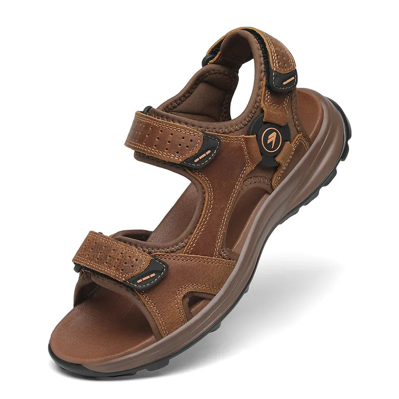 Outdoor Wandelsandalen voor Heren met Antislipzool Ademend Mesh Sportschoenen Trekking Zomer Wandelschoenen | Sulvida