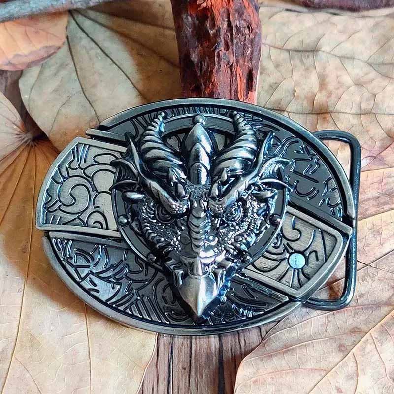 Metalen Ovale Riem Buckle Western Cowboy Stijl Gesp Accessoire Decoratie voor Riemen Kleding Jeans Mode | Sulvida