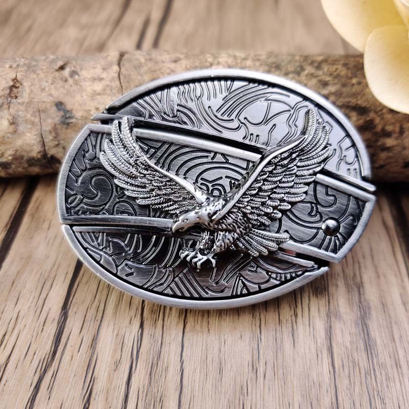Metalen Ovale Riem Buckle Western Cowboy Stijl Gesp Accessoire Decoratie voor Riemen Kleding Jeans Mode | Sulvida