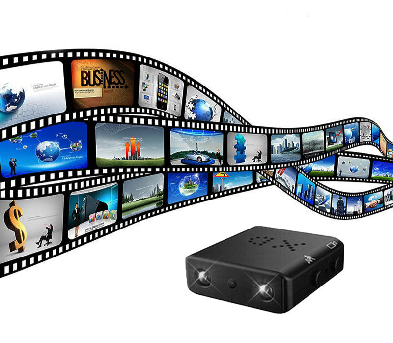 Compacte HD Bewakingscamera met Audio Nachtzicht Bewegingsdetectie voor Beveiliging Thuis Kantoor Winkel | Sulvida