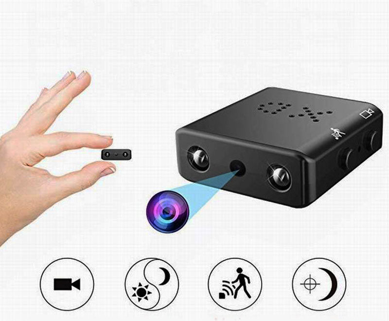 Compacte HD Bewakingscamera met Audio Nachtzicht Bewegingsdetectie voor Beveiliging Thuis Kantoor Winkel | Sulvida
