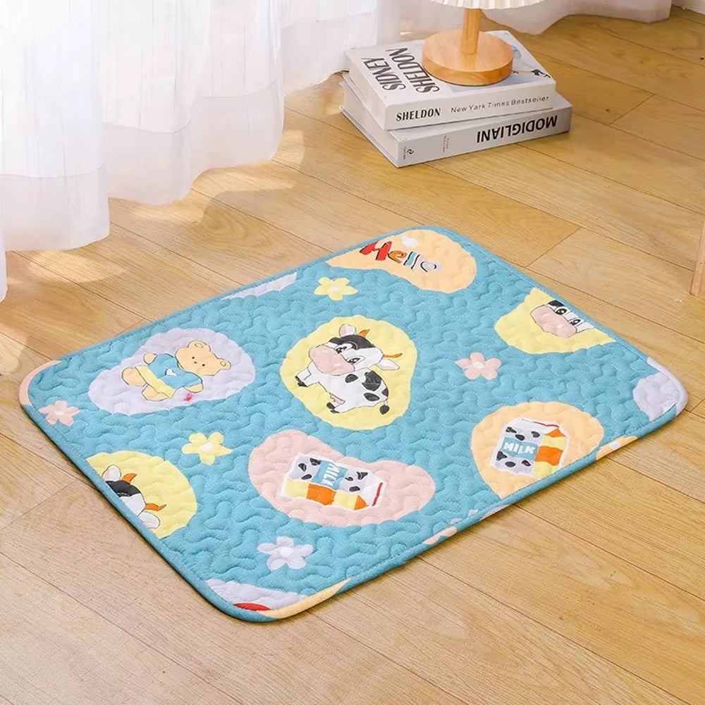 Tapis rafraîchissant pour chats et petits chiens – coussin doux et confortable avec dessous antidérapant pour animaux | Sulvida