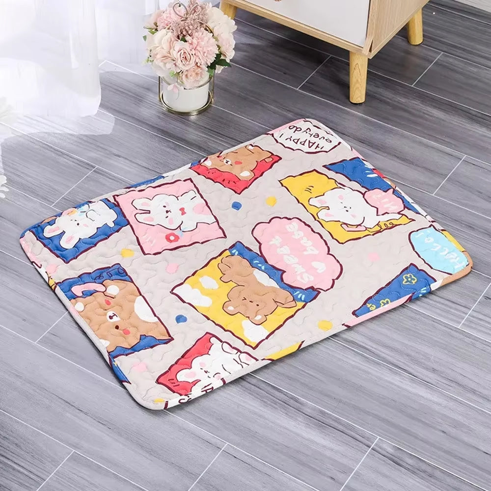 Tapis rafraîchissant pour chats et petits chiens – coussin doux et confortable avec dessous antidérapant pour animaux | Sulvida