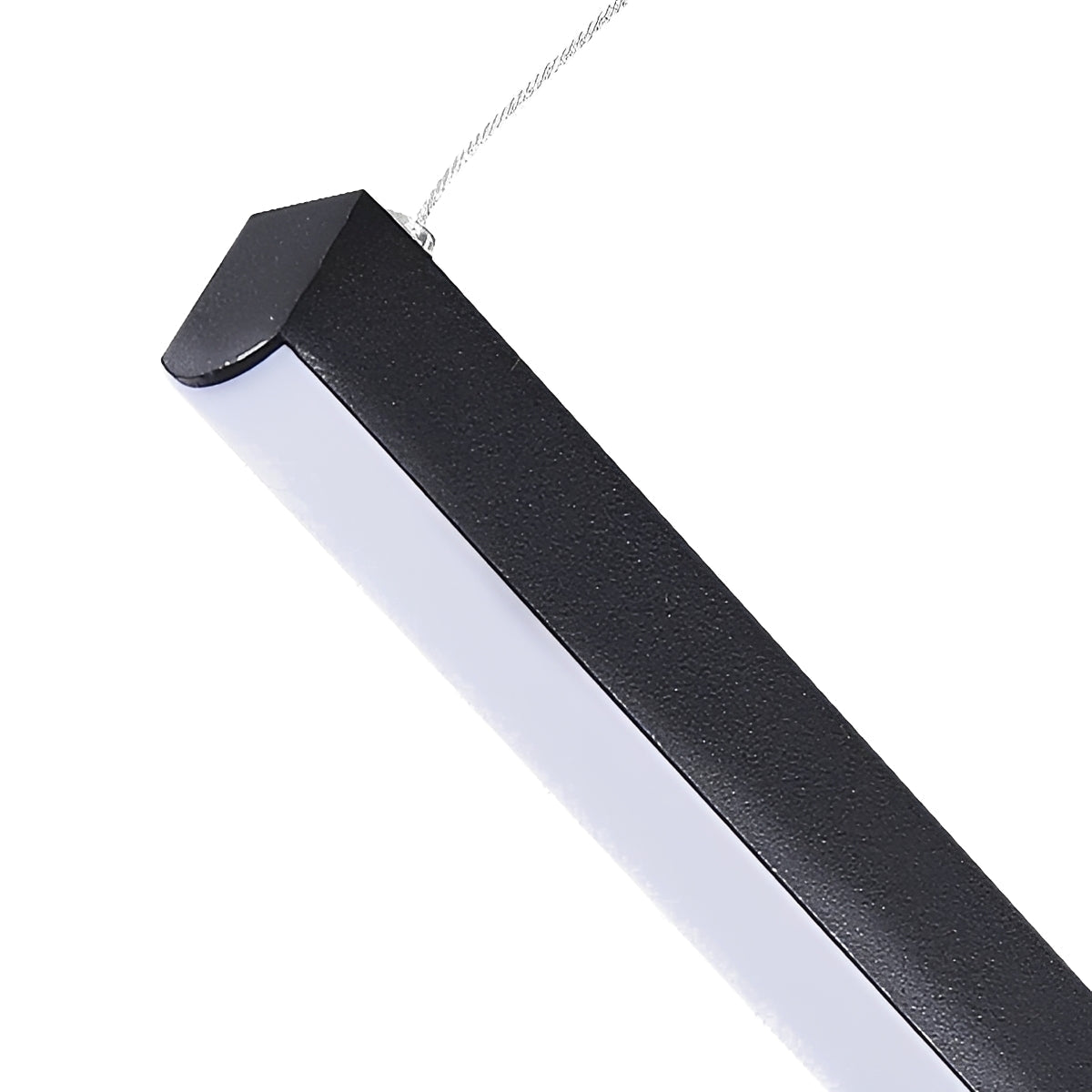 Geometrische Trapsgewijze Dimbare LED Hanglamp Zwart Modern Design met Afstandsbediening voor Woonkamer | Sulvida