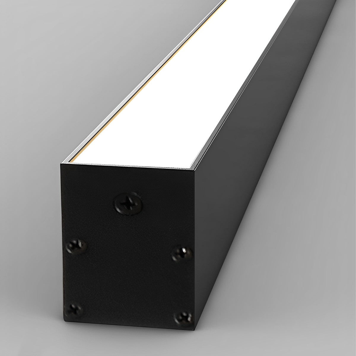 LED Plafondlamp Dimbaar met Afstandsbediening Aluminium Zwart Wit Moderne Stripverlichting Woonkamer Slaapkamer | Sulvida