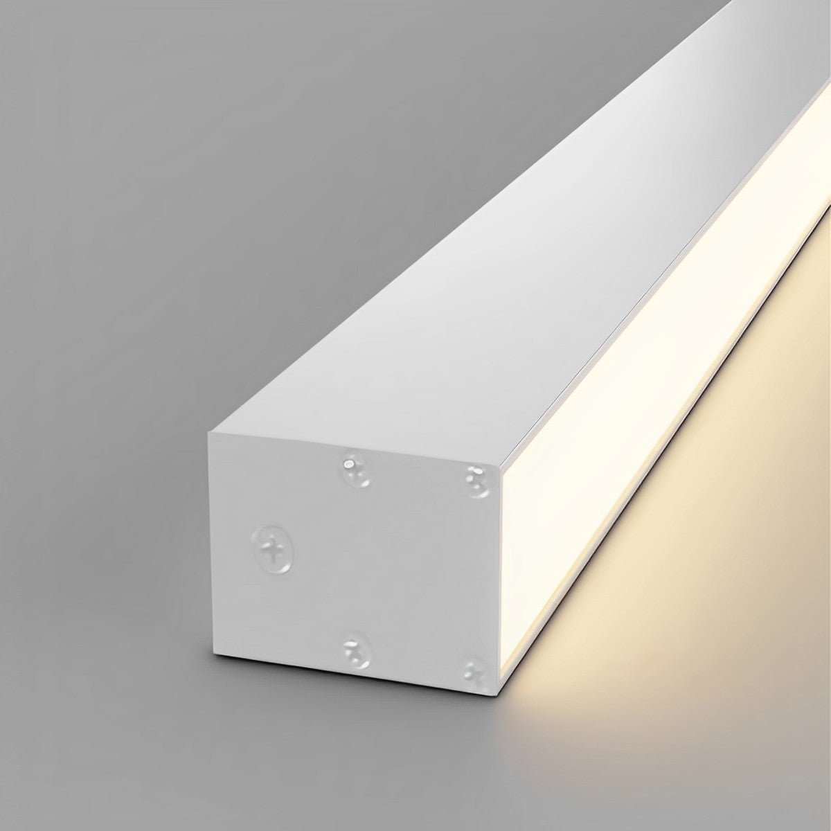LED Plafondlamp Dimbaar met Afstandsbediening Aluminium Zwart Wit Moderne Stripverlichting Woonkamer Slaapkamer | Sulvida