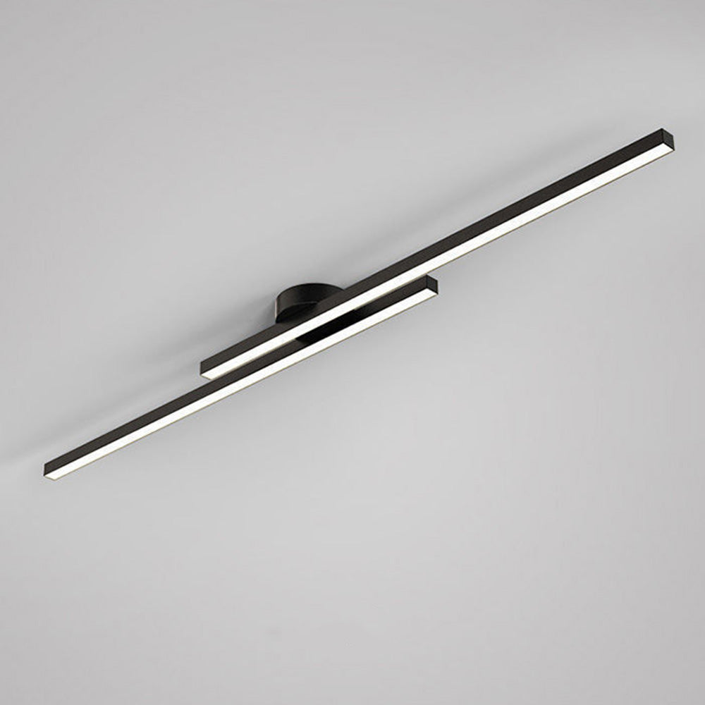 Aluminium LED-Plafondlamp Semi-Plafond Modern Design Dimbaar met Afstandsbediening voor Woonkamer en Slaapkamer | Sulvida