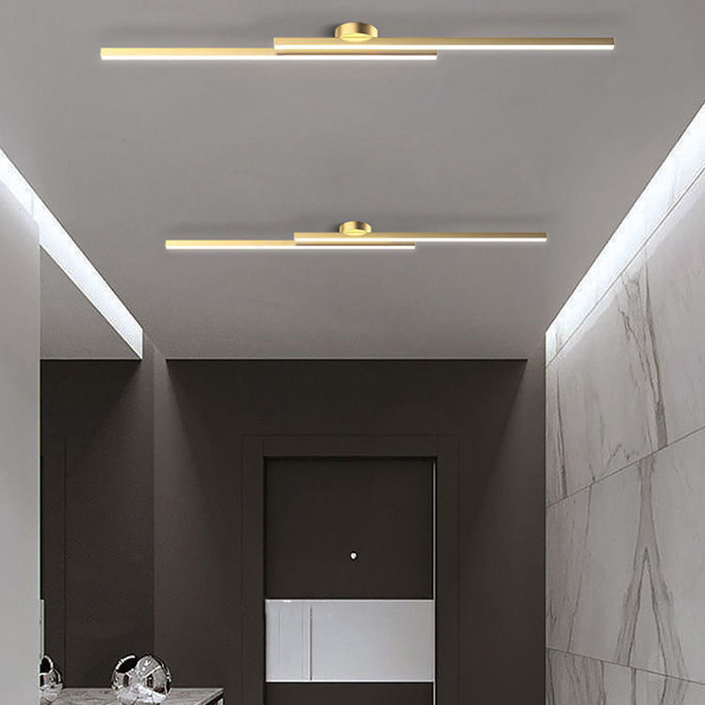 Aluminium LED-Plafondlamp Semi-Plafond Modern Design Dimbaar met Afstandsbediening voor Woonkamer en Slaapkamer | Sulvida
