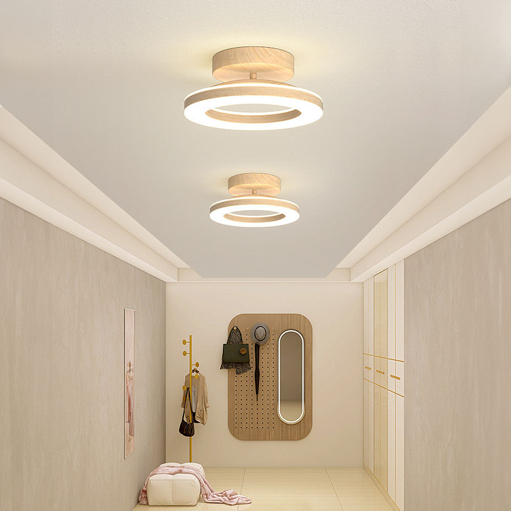 Modern LED-plafondlamp rond design chique sfeerverlichting energie-efficiënt dimbaar woonkamer slaapkamer | Sulvida