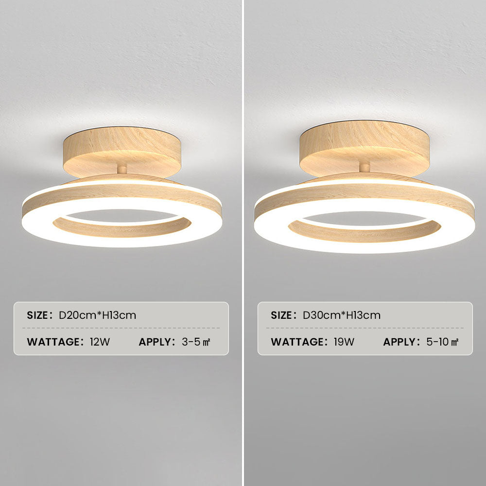 Modern LED-plafondlamp rond design chique sfeerverlichting energie-efficiënt dimbaar woonkamer slaapkamer | Sulvida