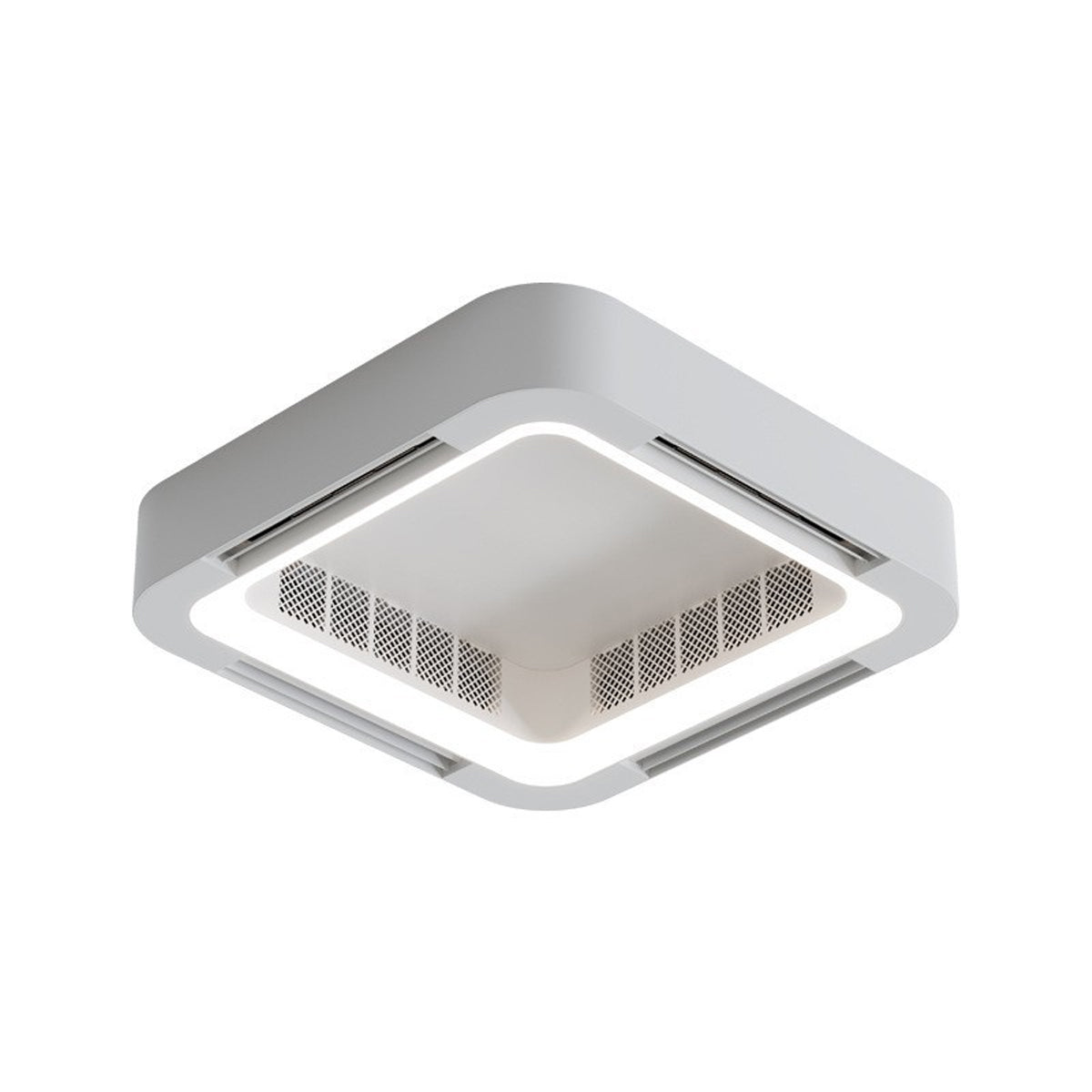 Bladloze Plafondventilator met LED-verlichting 4500lm Dimbaar 3000K-6000K Afstandsbediening voor Ruimtes tot 16m² | Sulvida