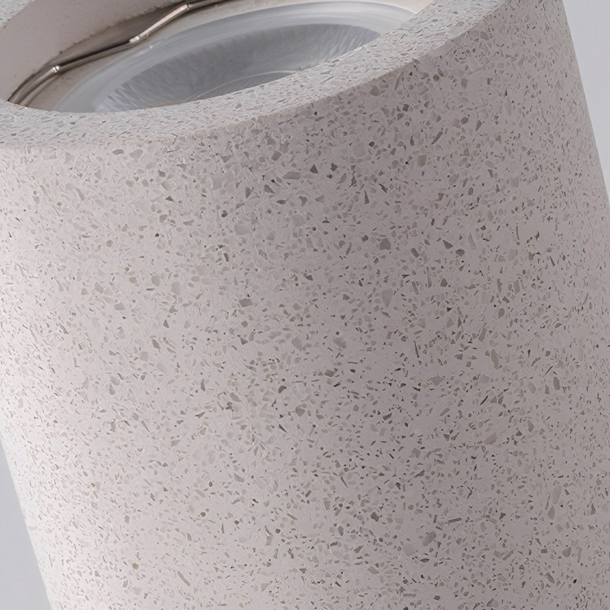 Ronde betonnen plafondlamp LED 7W grijs minimalistisch industrieel design woonkamer keuken slaapkamer | Sulvida