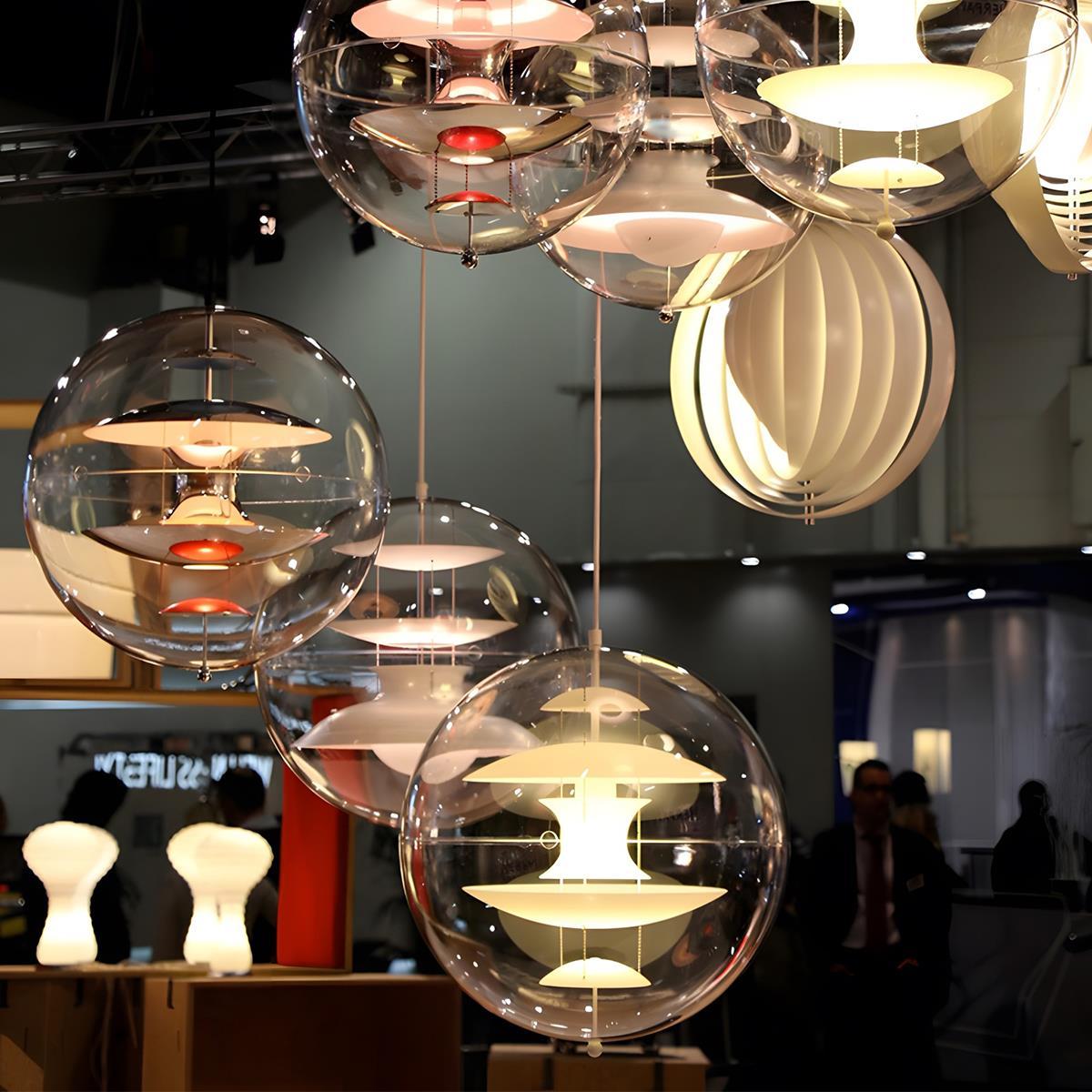 Planeet Hangbol LED Lamp Helder Acryl Dimbaar 3000K-6000K Modern Design Sfeerverlichting Eetkamer Keuken | Sulvida