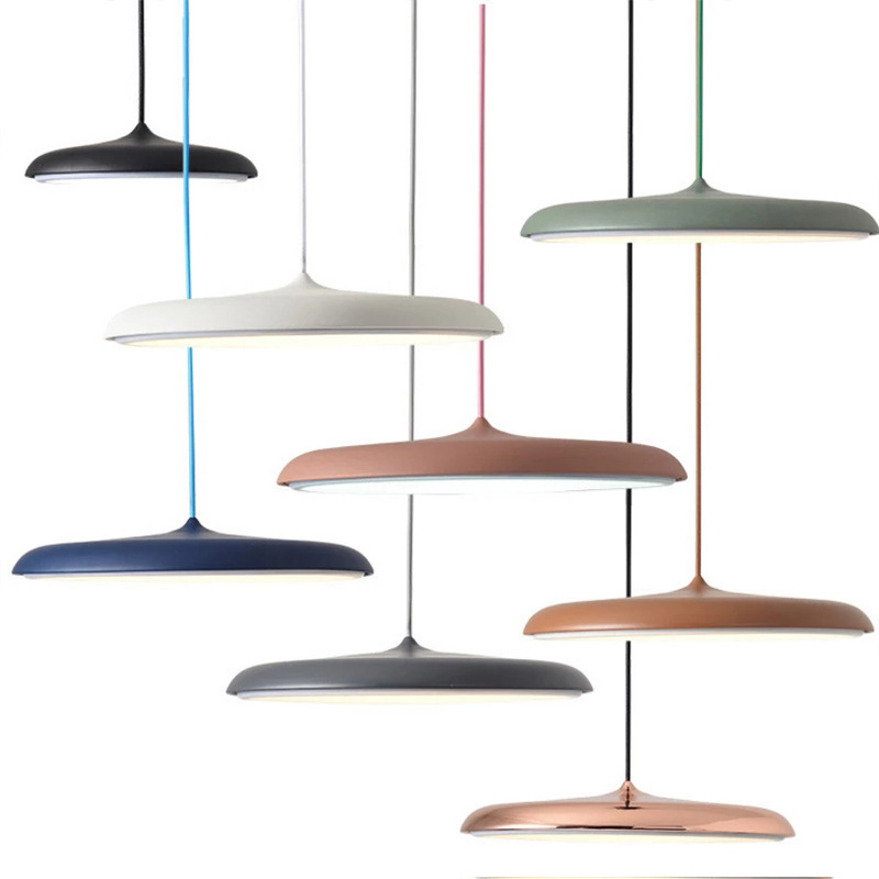 Scandinavische LED Plafondlamp Minimalistische Design Rond Mat Metaal Acryl Woonkamer Slaapkamer Inbouwspot 2 Maten | Sulvida