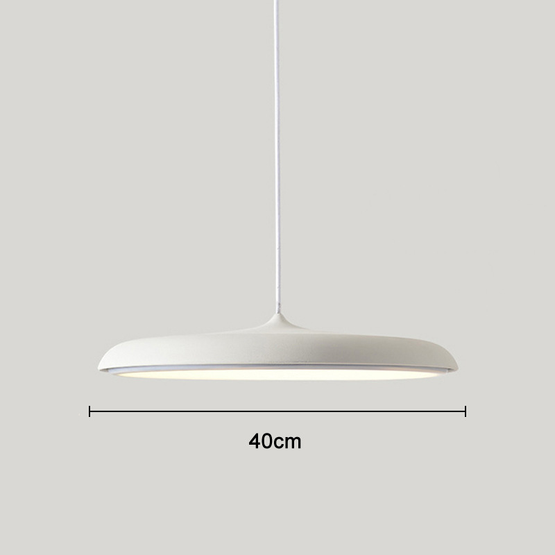Scandinavische LED Plafondlamp Minimalistische Design Rond Mat Metaal Acryl Woonkamer Slaapkamer Inbouwspot 2 Maten | Sulvida