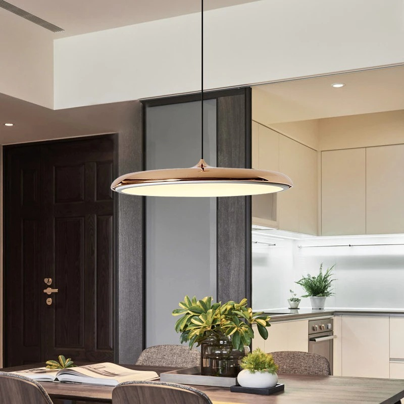 Scandinavische LED Plafondlamp Minimalistische Design Rond Mat Metaal Acryl Woonkamer Slaapkamer Inbouwspot 2 Maten | Sulvida