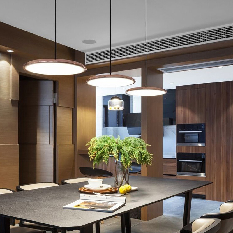 Scandinavische LED Plafondlamp Minimalistische Design Rond Mat Metaal Acryl Woonkamer Slaapkamer Inbouwspot 2 Maten | Sulvida