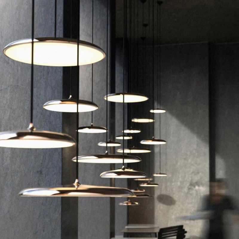Scandinavische LED Plafondlamp Minimalistische Design Rond Mat Metaal Acryl Woonkamer Slaapkamer Inbouwspot 2 Maten | Sulvida
