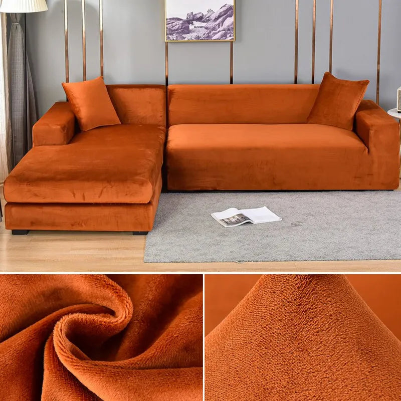 Rekbare Bankhoes Kreukvrij Wasbaar 1-zits tot 4-zits Meubelbeschermer Antislip Elastische Pasvorm Interieur | Sulvida