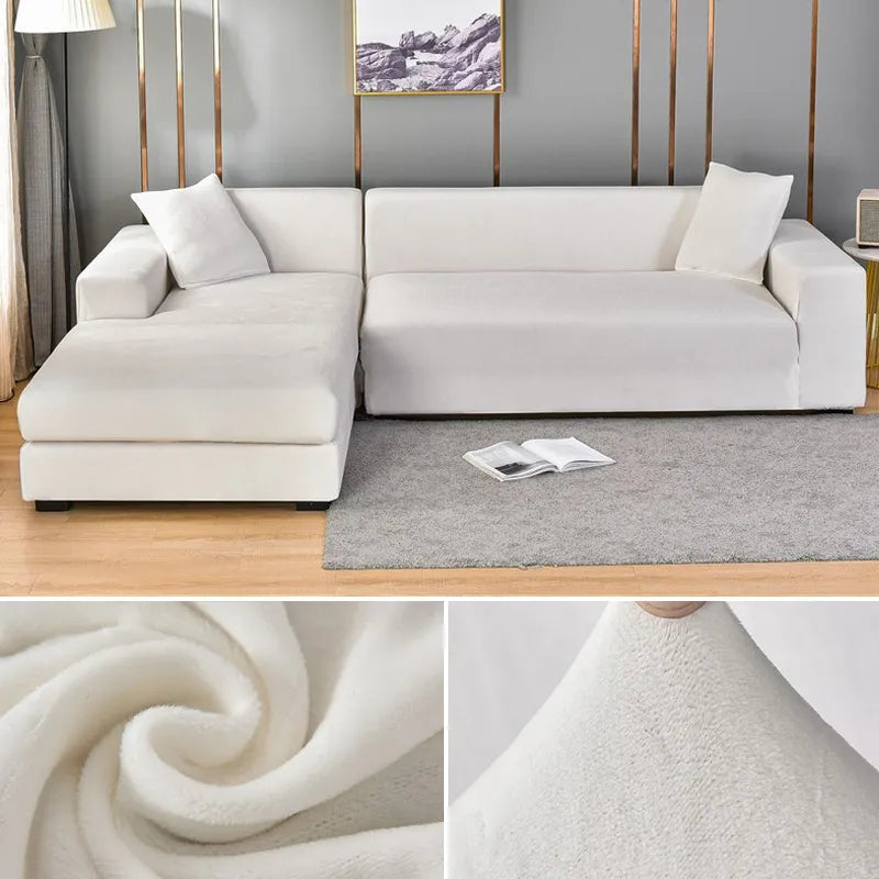 Rekbare Bankhoes Kreukvrij Wasbaar 1-zits tot 4-zits Meubelbeschermer Antislip Elastische Pasvorm Interieur | Sulvida