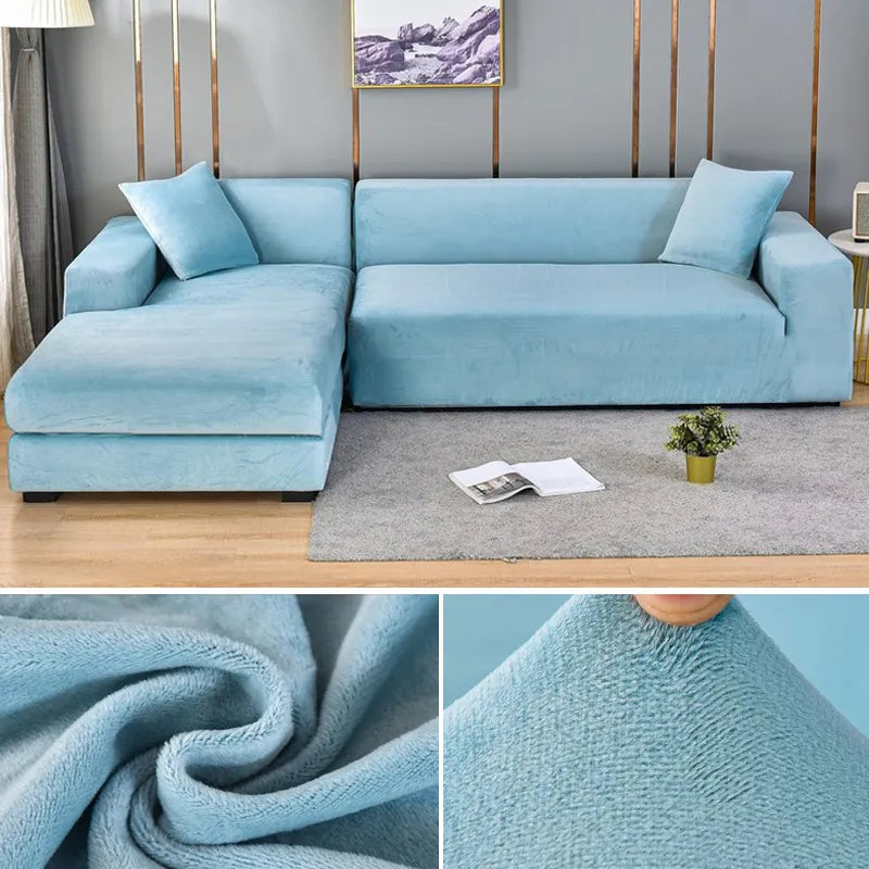 Rekbare Bankhoes Kreukvrij Wasbaar 1-zits tot 4-zits Meubelbeschermer Antislip Elastische Pasvorm Interieur | Sulvida