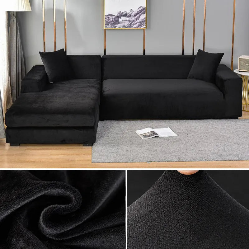 Rekbare Bankhoes Kreukvrij Wasbaar 1-zits tot 4-zits Meubelbeschermer Antislip Elastische Pasvorm Interieur | Sulvida