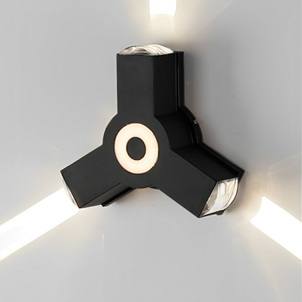 LED Buitenlamp Zwart Wandspot Verstelbaar Waterdicht IP65 voor Tuin Terras Oprit Gevel Architectuur Buitenverlichting | Sulvida