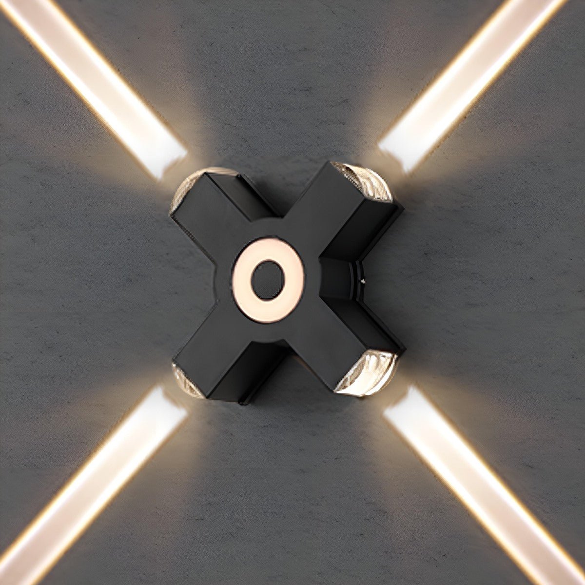 LED Buitenlamp Zwart Wandspot Verstelbaar Waterdicht IP65 voor Tuin Terras Oprit Gevel Architectuur Buitenverlichting | Sulvida