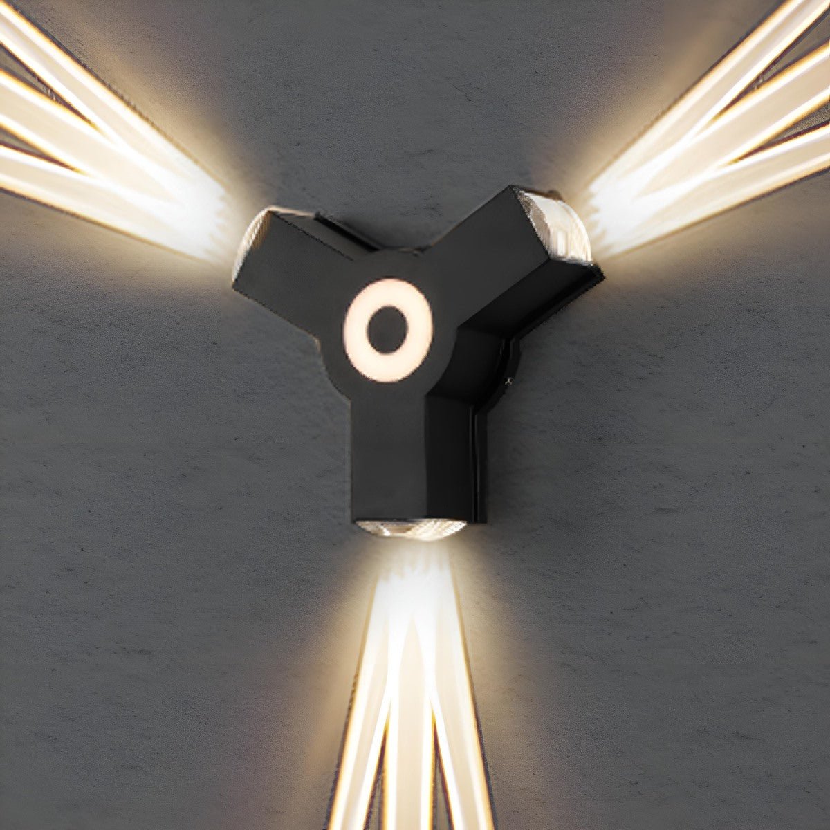 LED Buitenlamp Zwart Wandspot Verstelbaar Waterdicht IP65 voor Tuin Terras Oprit Gevel Architectuur Buitenverlichting | Sulvida