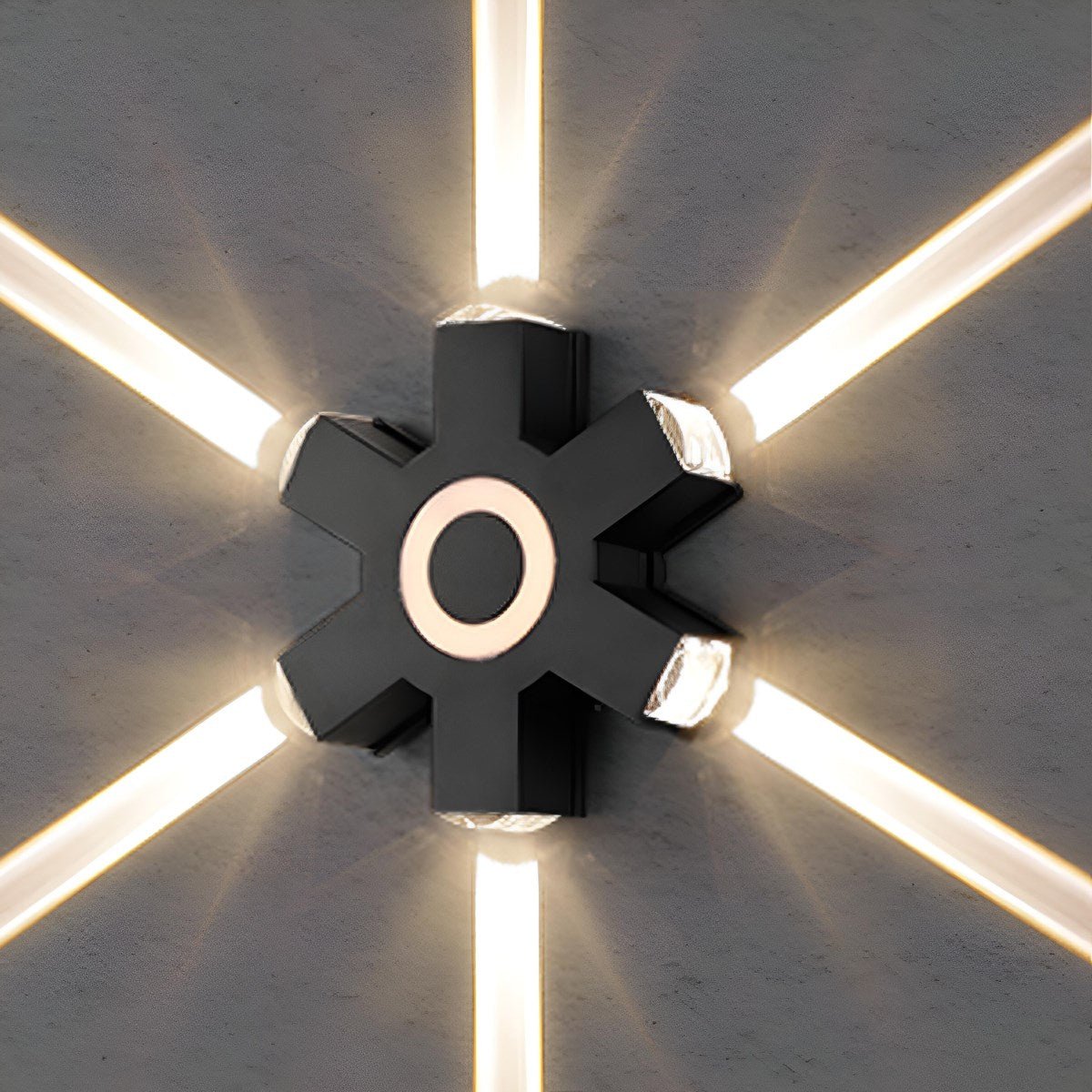 LED Buitenlamp Zwart Wandspot Verstelbaar Waterdicht IP65 voor Tuin Terras Oprit Gevel Architectuur Buitenverlichting | Sulvida