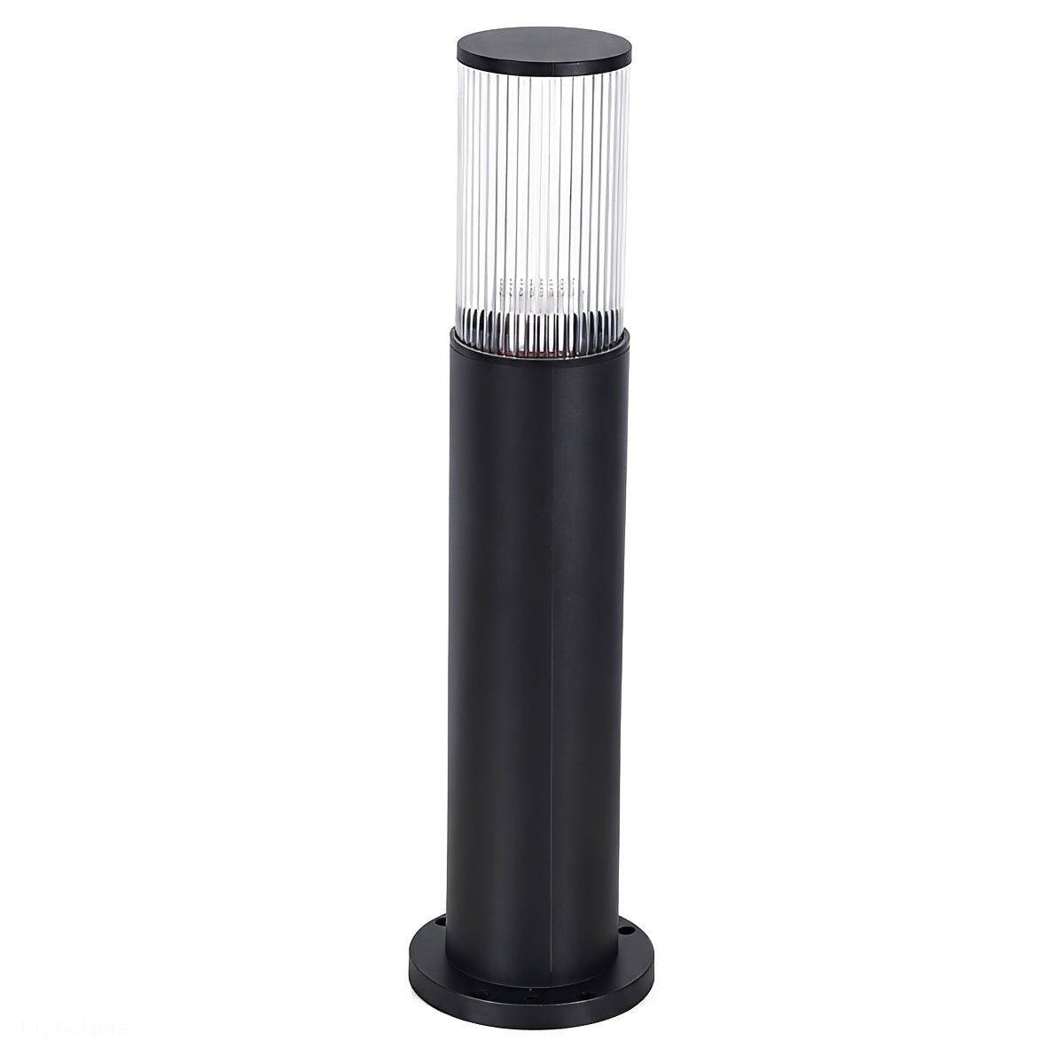 LED Sokkellamp Cilinder Zwart Waterdicht IP65 Tuinverlichting 40-80cm Tuin Oprit Terras Pad Warm Wit Licht | Sulvida