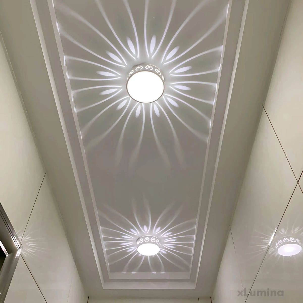 LED Plafondlamp Kristal Acryl – Warm of Koudwit Licht, Moderne Wandverlichting voor Gang, Entree en Balkon | Sulvida