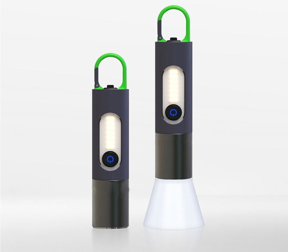 Tactische zaklamp multifunctioneel oplaadbaar LED licht campinguitrusting outdoor survival wandelen noodsituaties | Sulvida