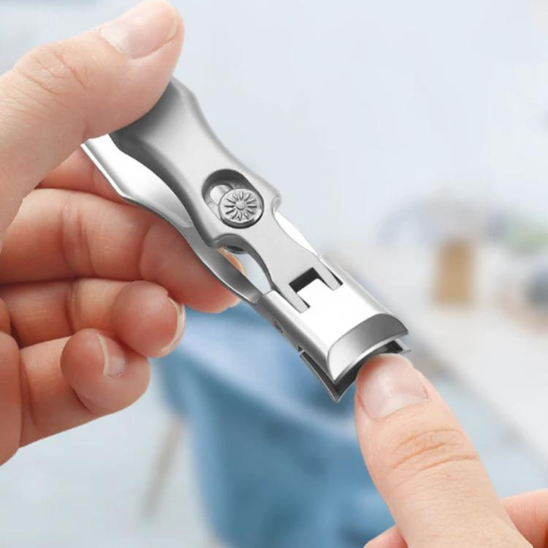 Nagelknipser-Set aus Edelstahl mit Auffangbehälter und langem Hebel für präzise Nagelpflege zu Hause | Sulvida
