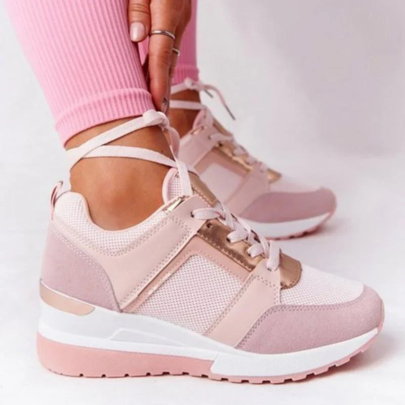 Dames Sneakers met Luchtcirculatie Mesh Comfort Sportschoenen voor Wandelen Dagelijks Gebruik Lichtgewicht | Sulvida