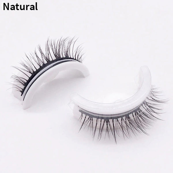 Faux cils autocollants réutilisables, effet naturel, sans colle, pose facile en 3 secondes - Sulvida