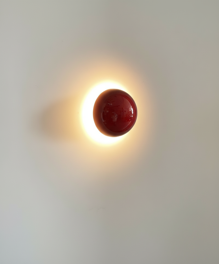 Ronde Metalen Wandlamp LED Bolvorm Sfeerlicht Opwaarts Neerwaarts Gang Slaapkamer Woonkamer Hal Moderne Verlichting | Sulvida