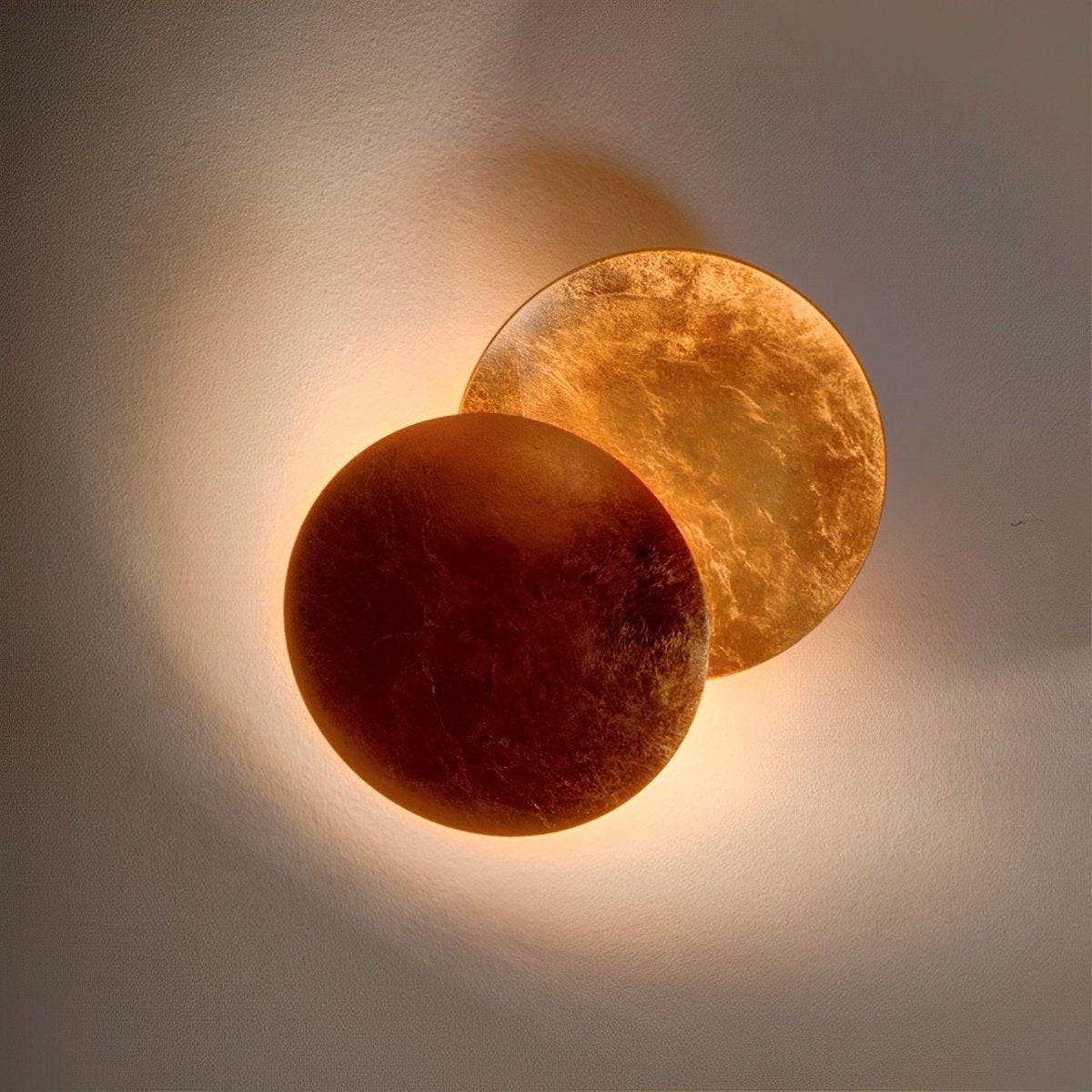 Verstelbare Wandlamp IJzer LED Maanfase Design Zwart Goud Wit Koper voor Gang Slaapkamer Eetkamer Woonkamer | Sulvida