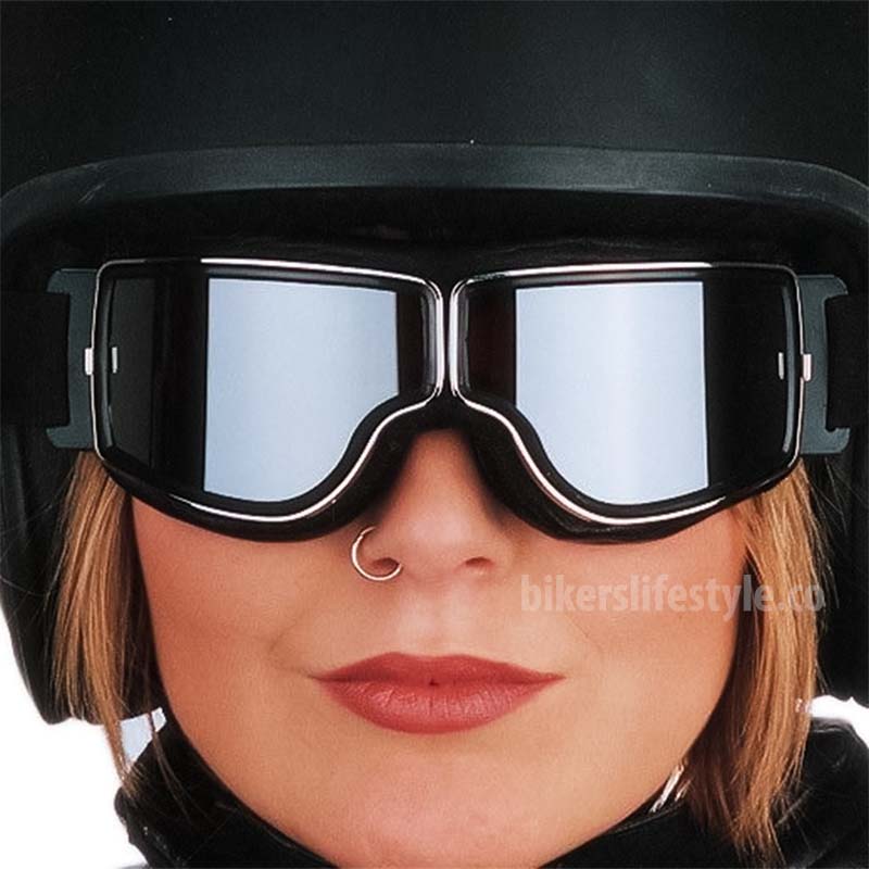 Overbril Motorgoggles UV-bescherming Verstelbare Riem Leren Montuur Windscherm Rijbril Anti-condens Motor | Sulvida