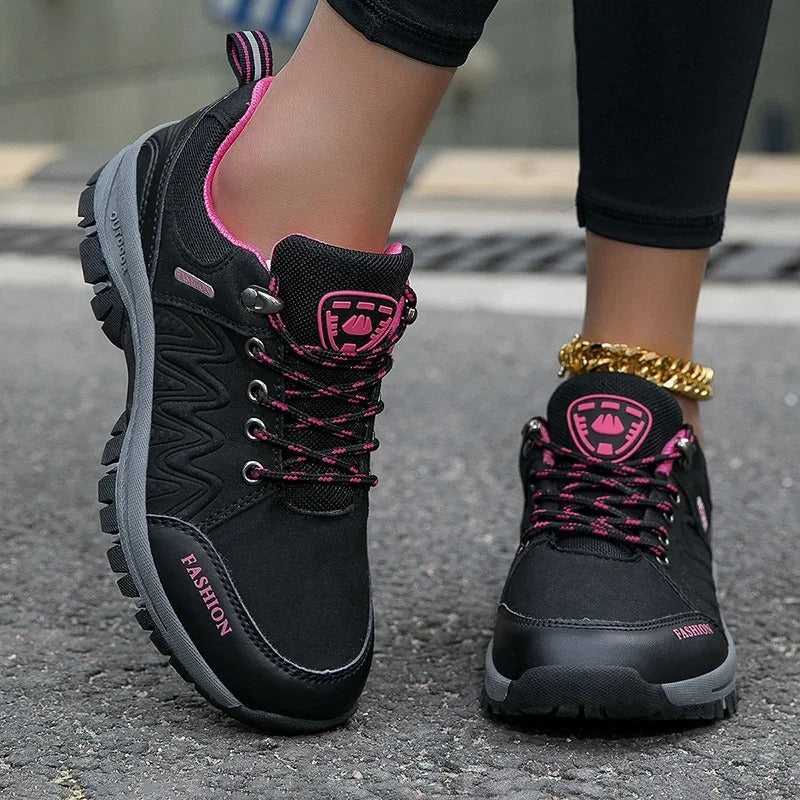 Waterdichte Dames Wandelschoenen met Goede Grip Outdoor Trekkingschoenen voor Dames Antislip Ademend Hiking | Sulvida