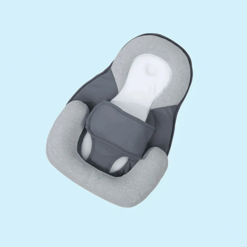 Antireflex Babywig voor Wiegje Incline 23×14×6in Ademend Katoen Pasgeboren Comfort Slaapsteun Rustgevend | Sulvida