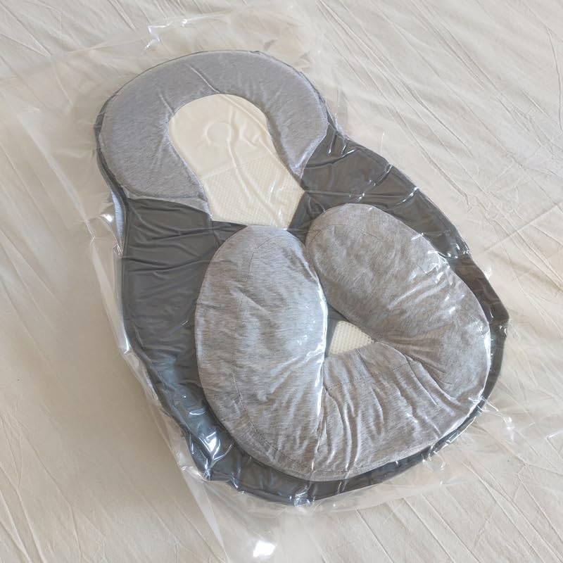 Antireflex Babywig voor Wiegje Incline 23×14×6in Ademend Katoen Pasgeboren Comfort Slaapsteun Rustgevend | Sulvida