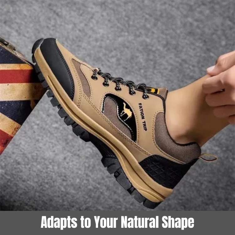 Ergonomische wandelschoenen met anatomische steun voor pijnvrije trekking, dagelijks comfort en optimale pasvorm | Sulvida