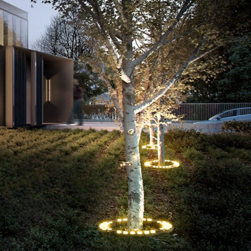 LED Grondspot Boomverlichting Tuinspot Warm Wit Aluminium Glas IP65 Waterdicht Boom Basisverlichting | Sulvida