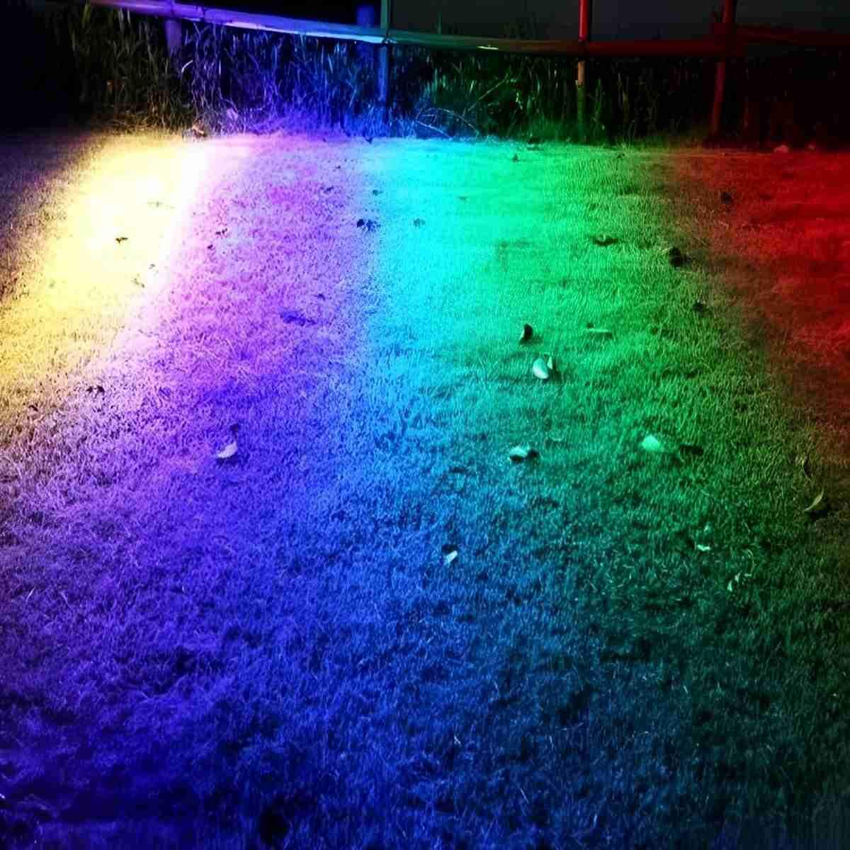 RGB LED Buitenspot Grijs 48W-72W Aluminium Waterdicht IP66 Tuinverlichting voor Bomen Gevels & Architectuur | Sulvida