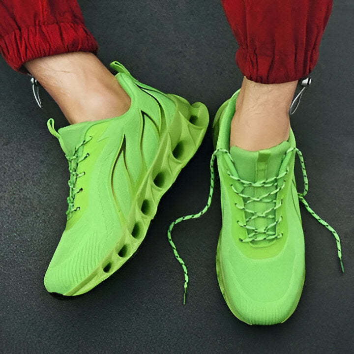 Heren Orthopedische Wandel- en Hardloopschoenen met Boogondersteuning en Antislipzool | Sulvida
