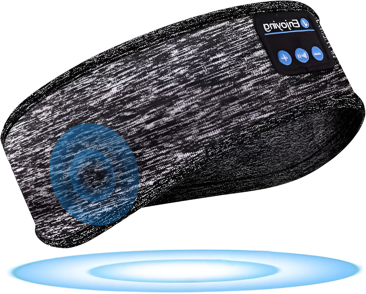 Kabellose Schlafkopfhörer, 2-in-1, mit Bluetooth, verstellbarem Band und Geräuschdämmung, bequem zum Schlafen und Sport | Sulvida