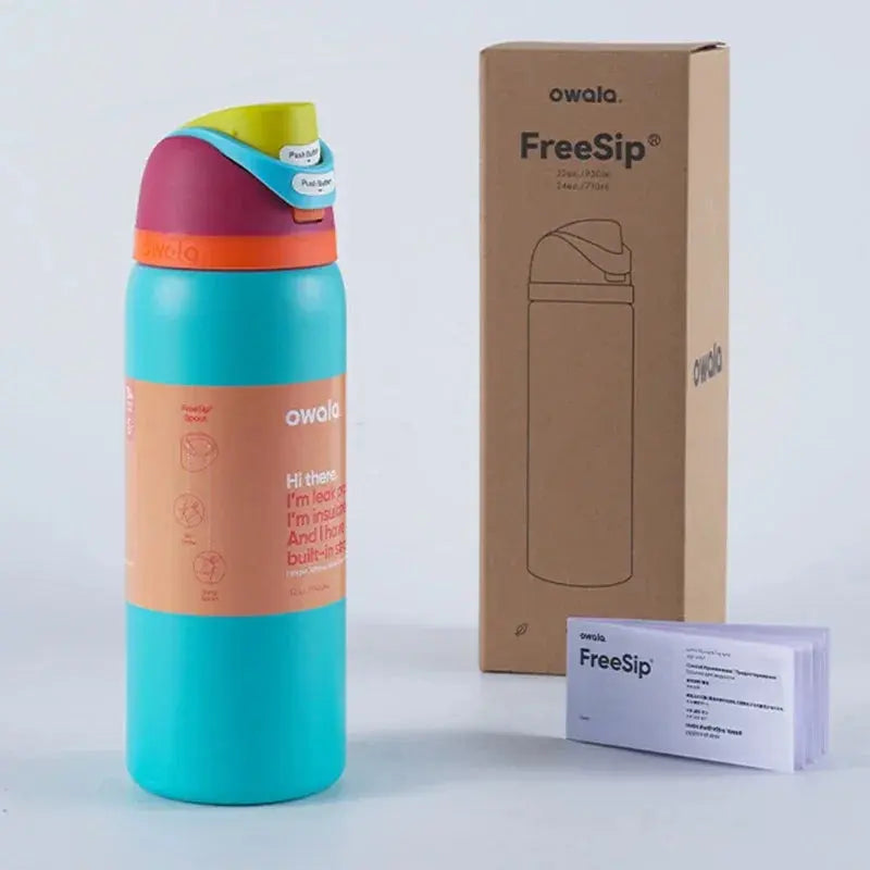 Drinkfles 710ml RVS Dubbel Geïsoleerd Lekvrij Sportfles BPA-Vrij Koud 24u Herbruikbaar Thermosfles Sport | Sulvida